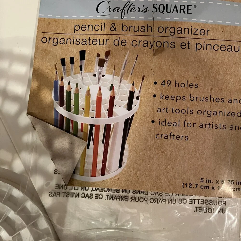Makeup Brush Storage/Organizer ‎ (or Paint Brushes) 49 Slots (Set of 3) 💗 (w/x)